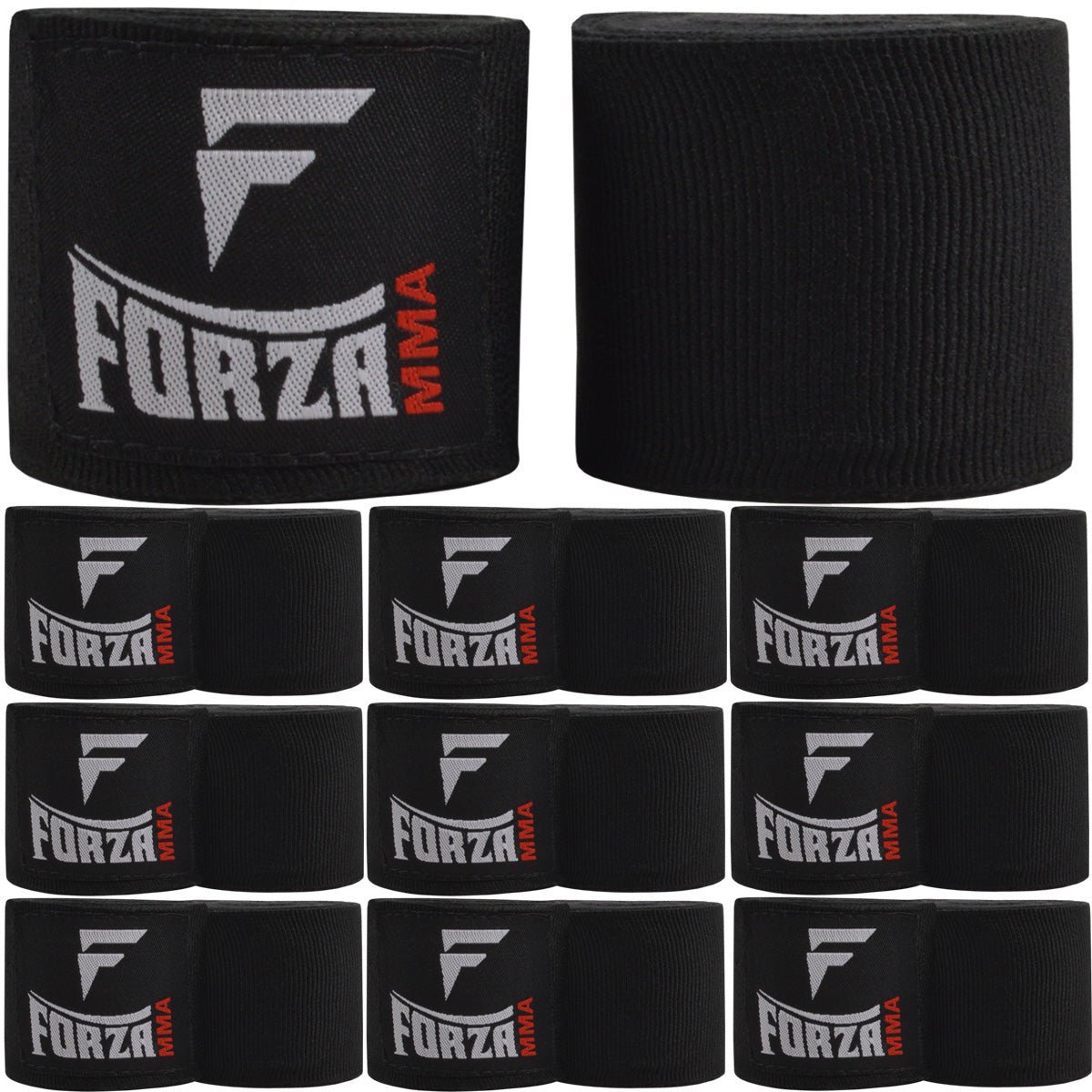 Forza Sports 180" Mexican Style Boxing and MMA Handwraps - 10 - Pack - Forza Sports