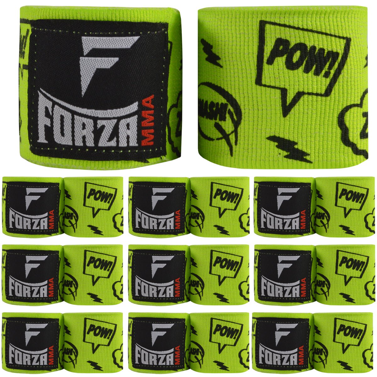Forza Sports 180" Mexican Style Boxing and MMA Handwraps - 10 - Pack - Forza Sports