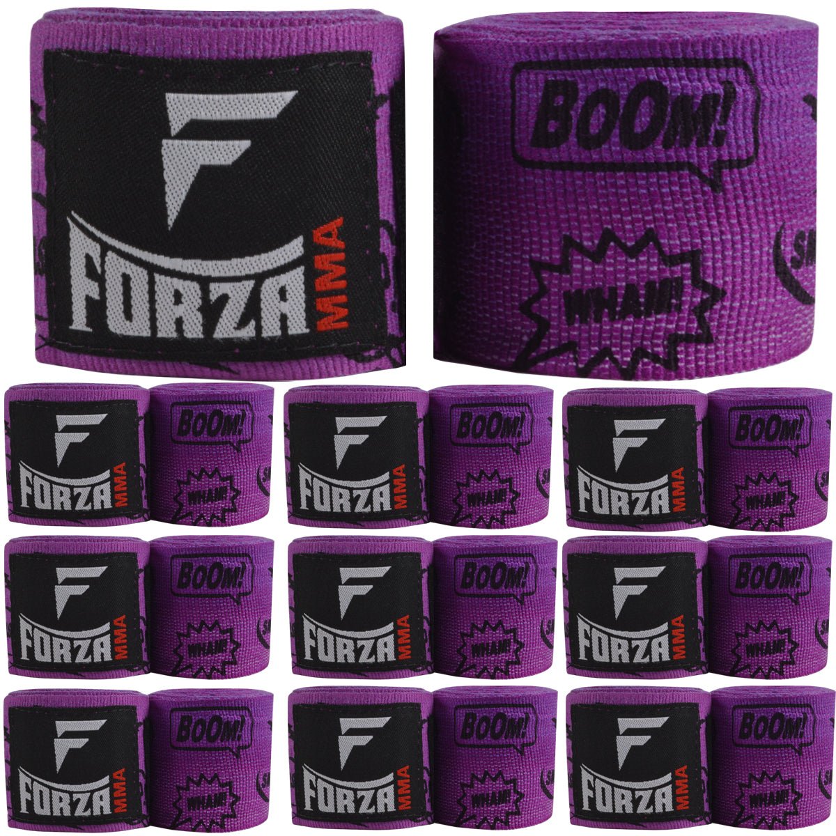 Forza Sports 180" Mexican Style Boxing and MMA Handwraps - 10 - Pack - Forza Sports