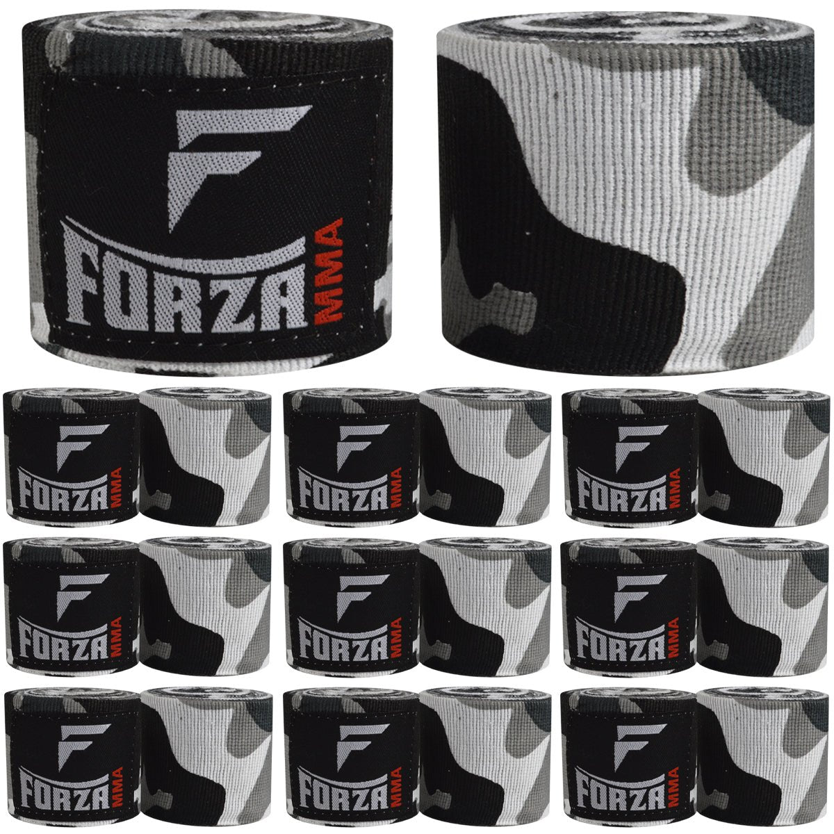 Forza Sports 180" Mexican Style Boxing and MMA Handwraps - 10 - Pack - Forza Sports