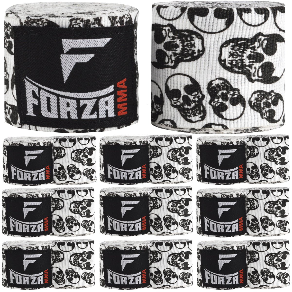 Forza Sports 180" Mexican Style Boxing and MMA Handwraps - 10 - Pack - Forza Sports