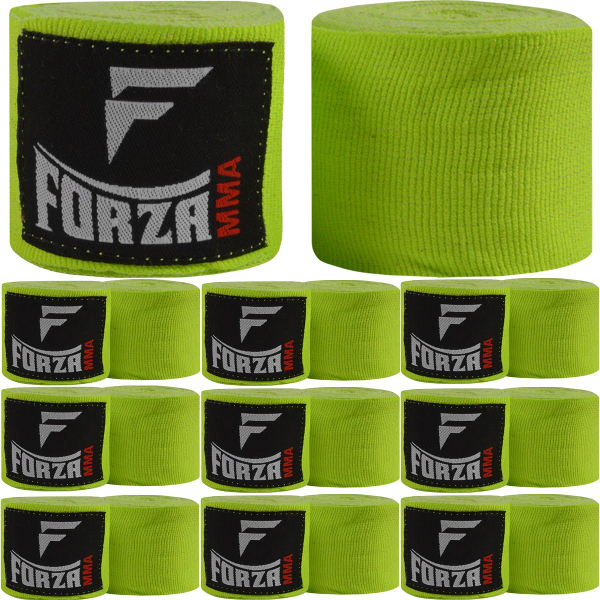 Forza Sports 180" Mexican Style Boxing and MMA Handwraps - 10 - Pack - Forza Sports