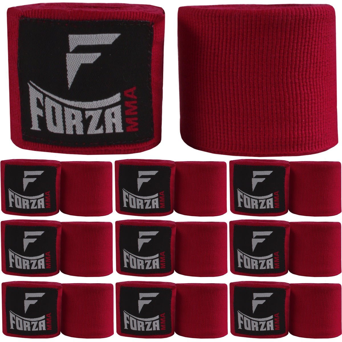 Forza Sports 180" Mexican Style Boxing and MMA Handwraps - 10 - Pack - Forza Sports