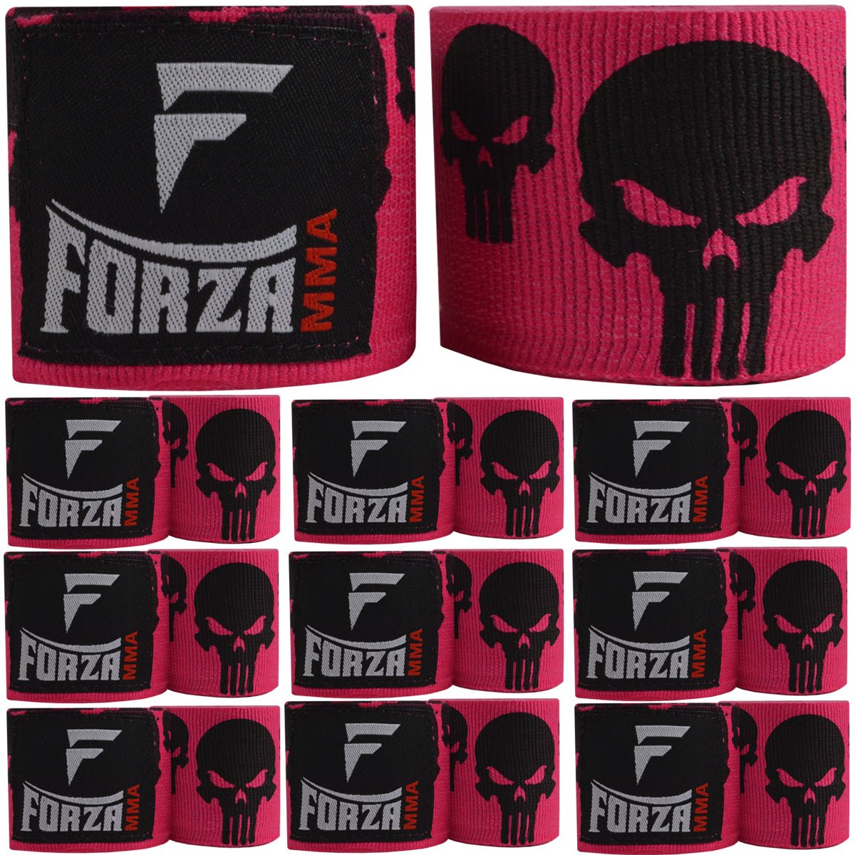 Forza Sports 180" Mexican Style Boxing and MMA Handwraps - 10 - Pack - Forza Sports