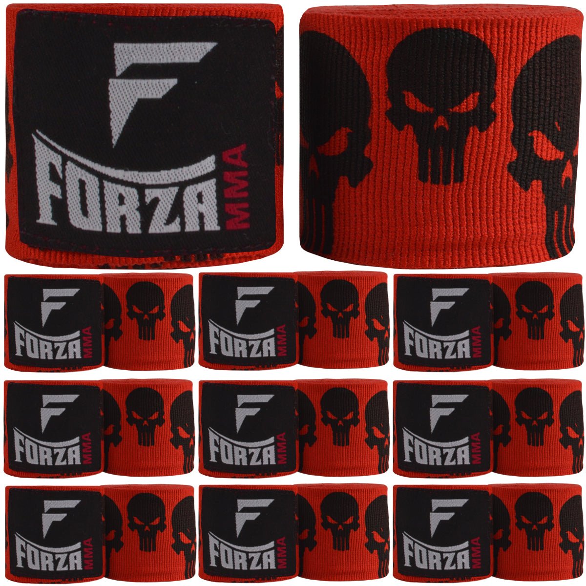 Forza Sports 180" Mexican Style Boxing and MMA Handwraps - 10 - Pack - Forza Sports