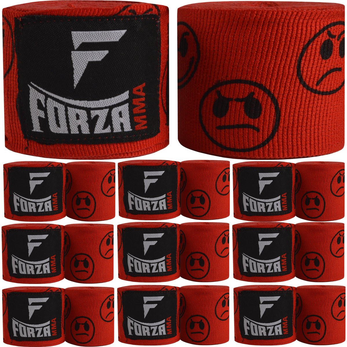 Forza Sports 180" Mexican Style Boxing and MMA Handwraps - 10 - Pack - Forza Sports