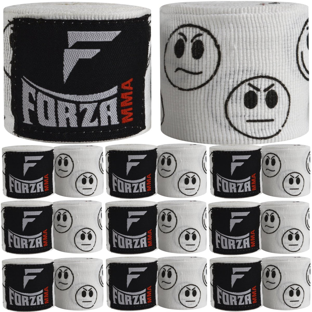 Forza Sports 180" Mexican Style Boxing and MMA Handwraps - 10 - Pack - Forza Sports