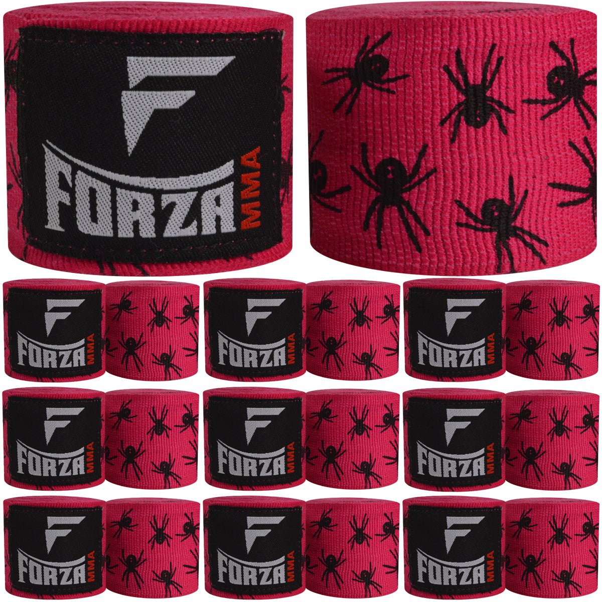 Forza Sports 180" Mexican Style Boxing and MMA Handwraps - 10 - Pack - Forza Sports