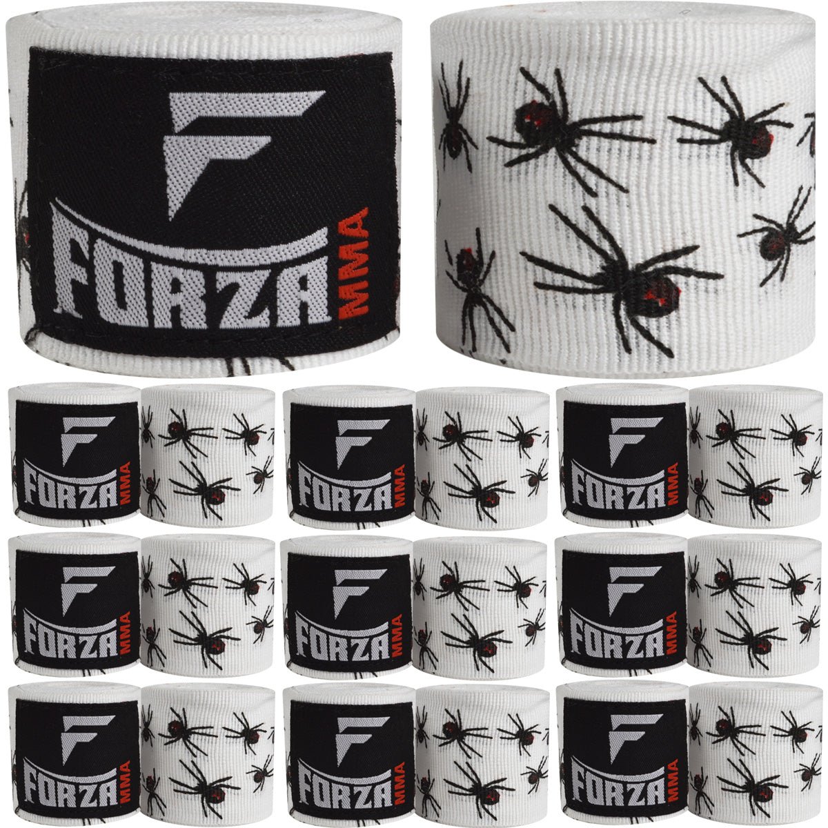 Forza Sports 180" Mexican Style Boxing and MMA Handwraps - 10 - Pack - Forza Sports