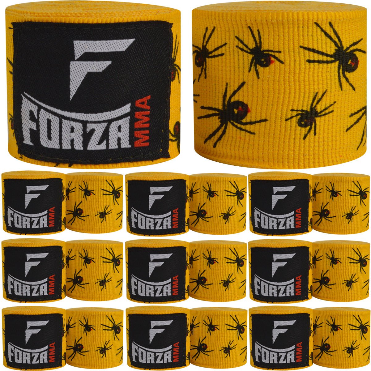 Forza Sports 180" Mexican Style Boxing and MMA Handwraps - 10 - Pack - Forza Sports