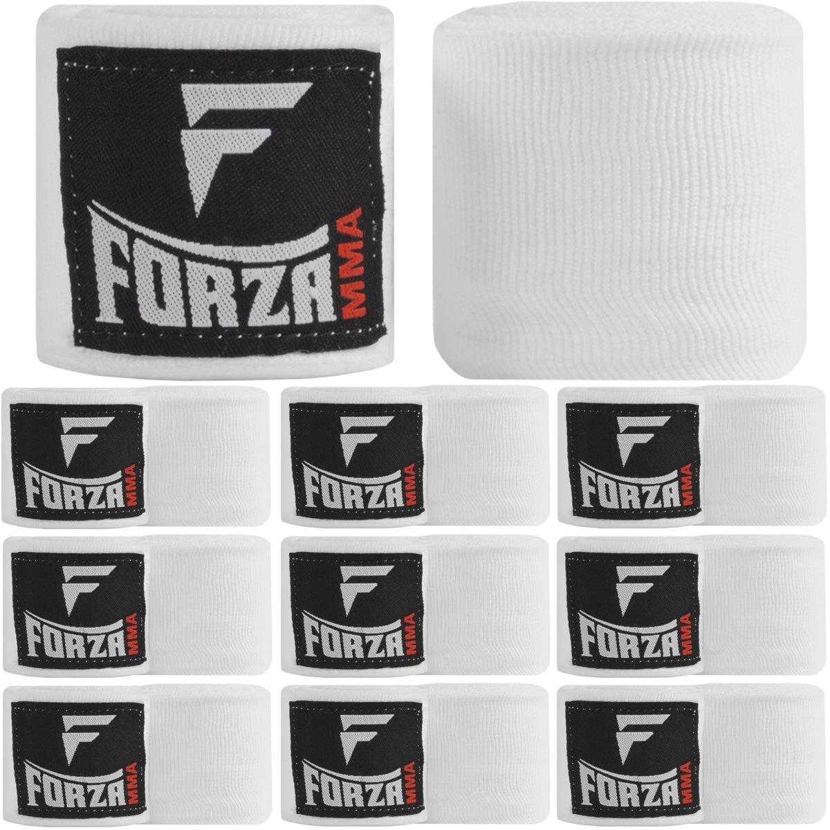 Forza Sports 180" Mexican Style Boxing and MMA Handwraps - 10 - Pack - Forza Sports