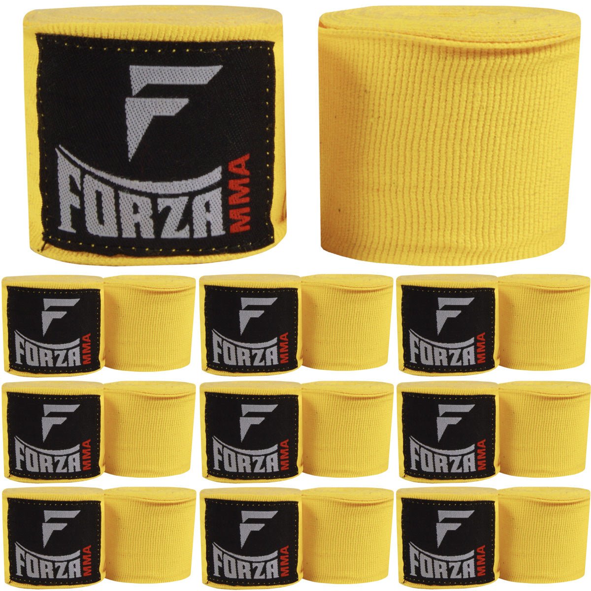 Forza Sports 180" Mexican Style Boxing and MMA Handwraps - 10 - Pack - Forza Sports
