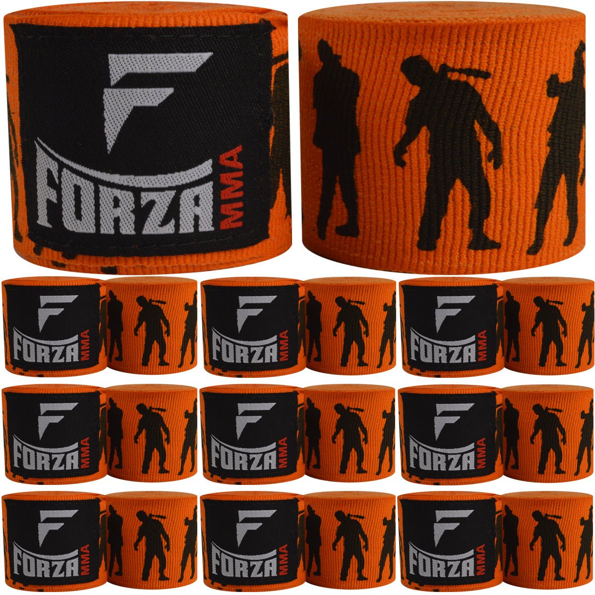 Forza Sports 180" Mexican Style Boxing and MMA Handwraps - 10 - Pack - Forza Sports