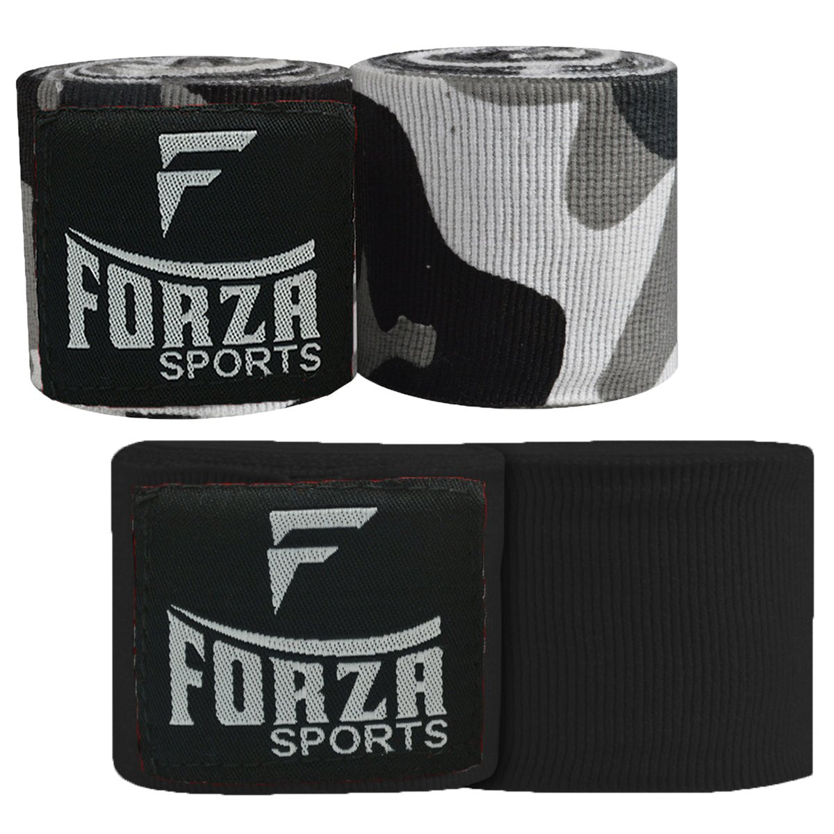 Forza Sports 180" Mexican Style Handwraps - Pattern & Matching Solid 2 - Pack - Forza Sports
