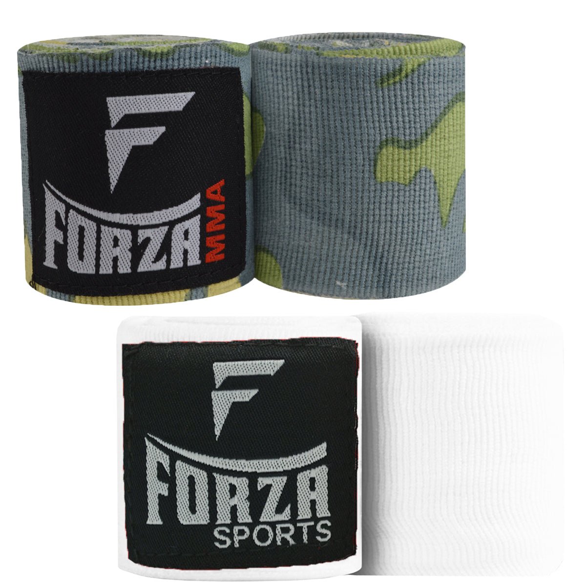 Forza Sports 180" Mexican Style Handwraps - Pattern & Matching Solid 2 - Pack - Forza Sports