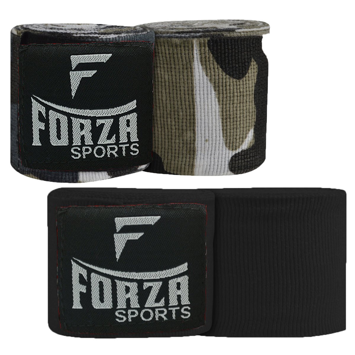 Forza Sports 180" Mexican Style Handwraps - Pattern & Matching Solid 2 - Pack - Forza Sports