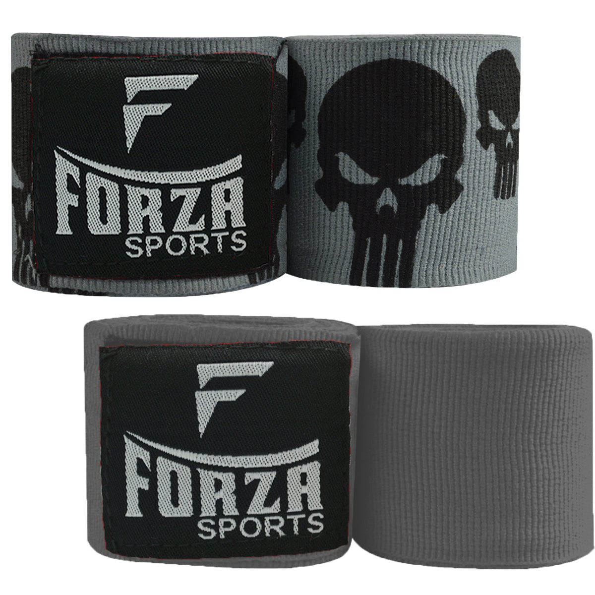 Forza Sports 180" Mexican Style Handwraps - Pattern & Matching Solid 2-Pack