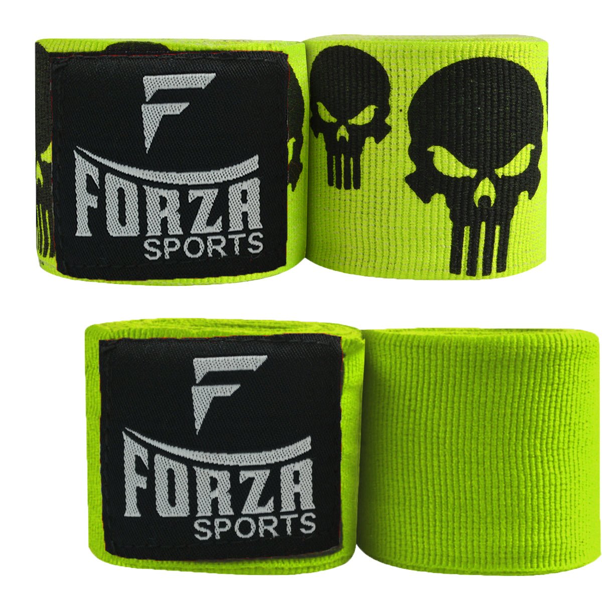 Forza Sports 180" Mexican Style Handwraps - Pattern & Matching Solid 2-Pack