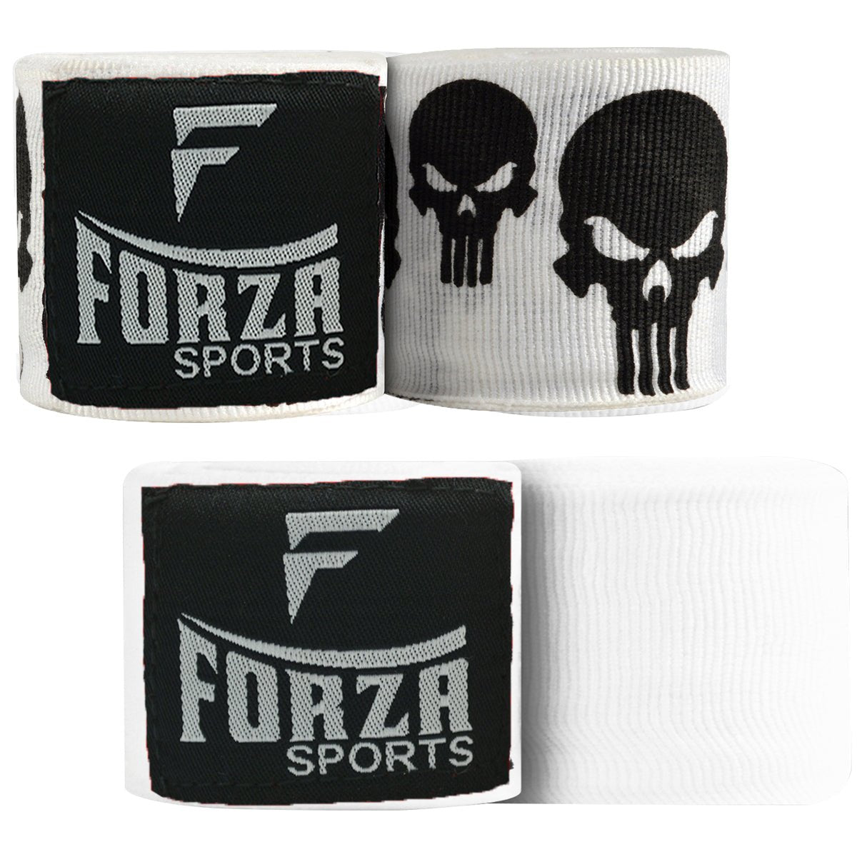 Forza Sports 180" Mexican Style Handwraps - Pattern & Matching Solid 2-Pack