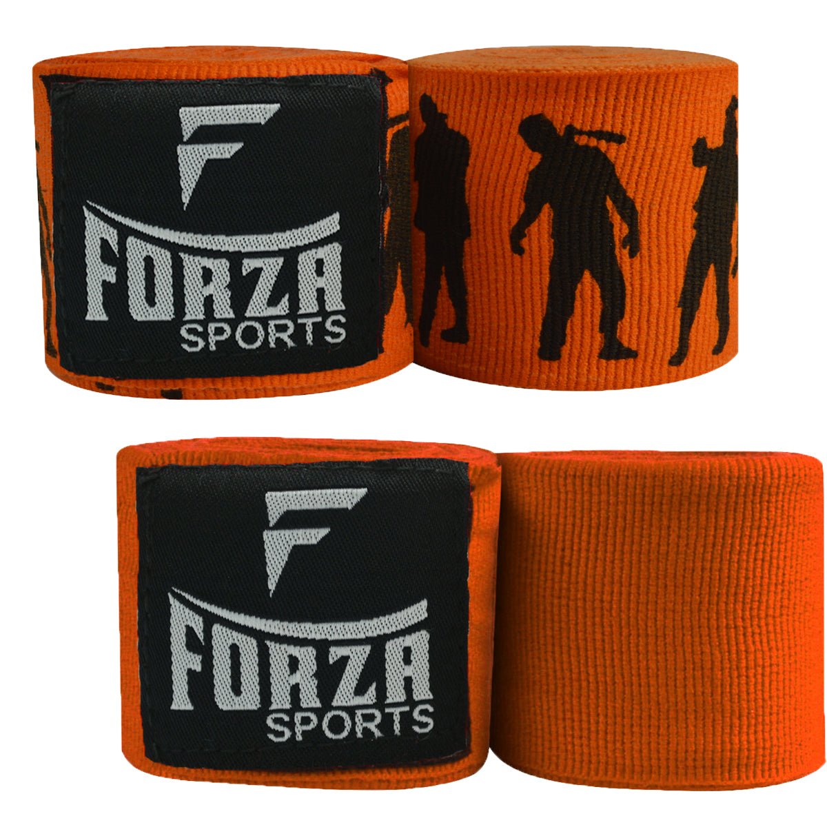 Forza Sports 180" Mexican Style Handwraps - Pattern & Matching Solid 2 - Pack - Forza Sports