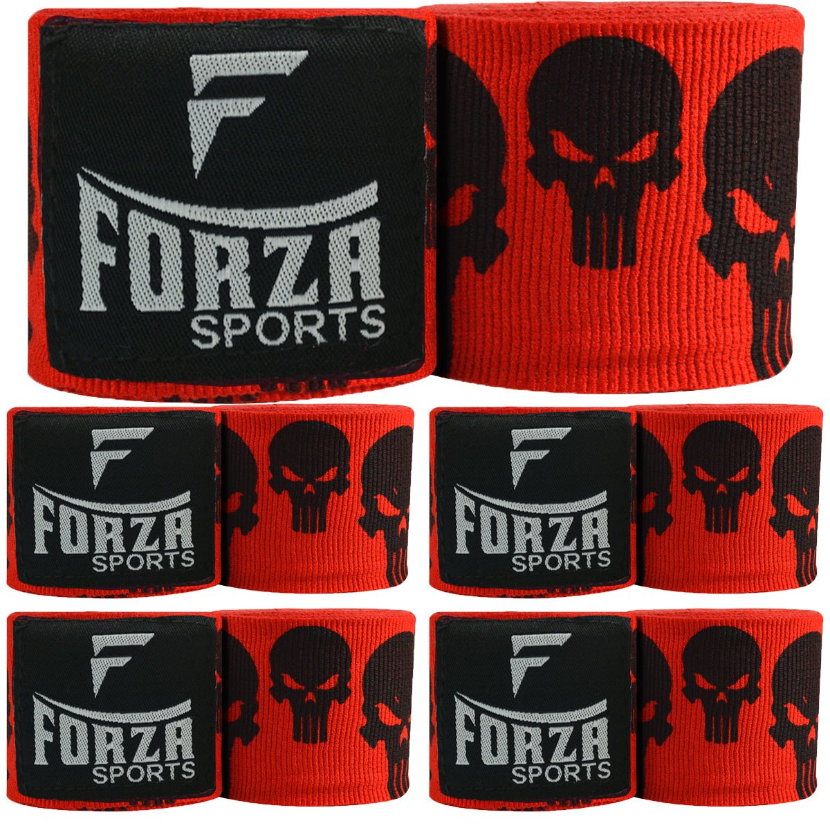 Forza Sports 180" Mexican Style Boxing and MMA Handwraps - 5 - Pack - Forza Sports