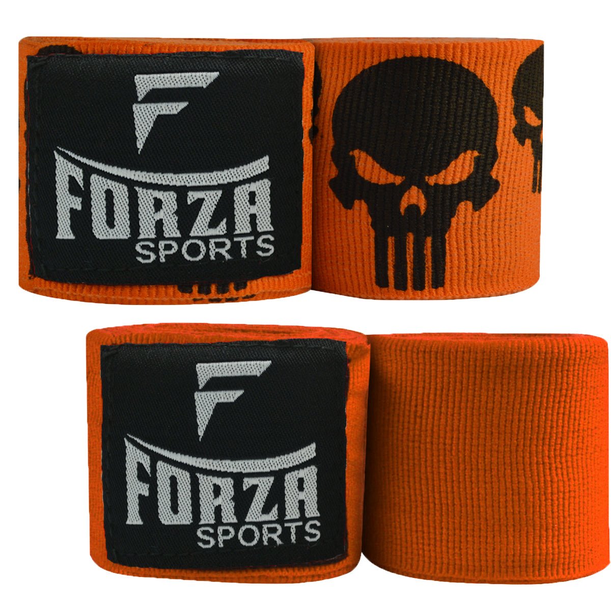 Forza Sports 180" Mexican Style Handwraps - Pattern & Matching Solid 2-Pack