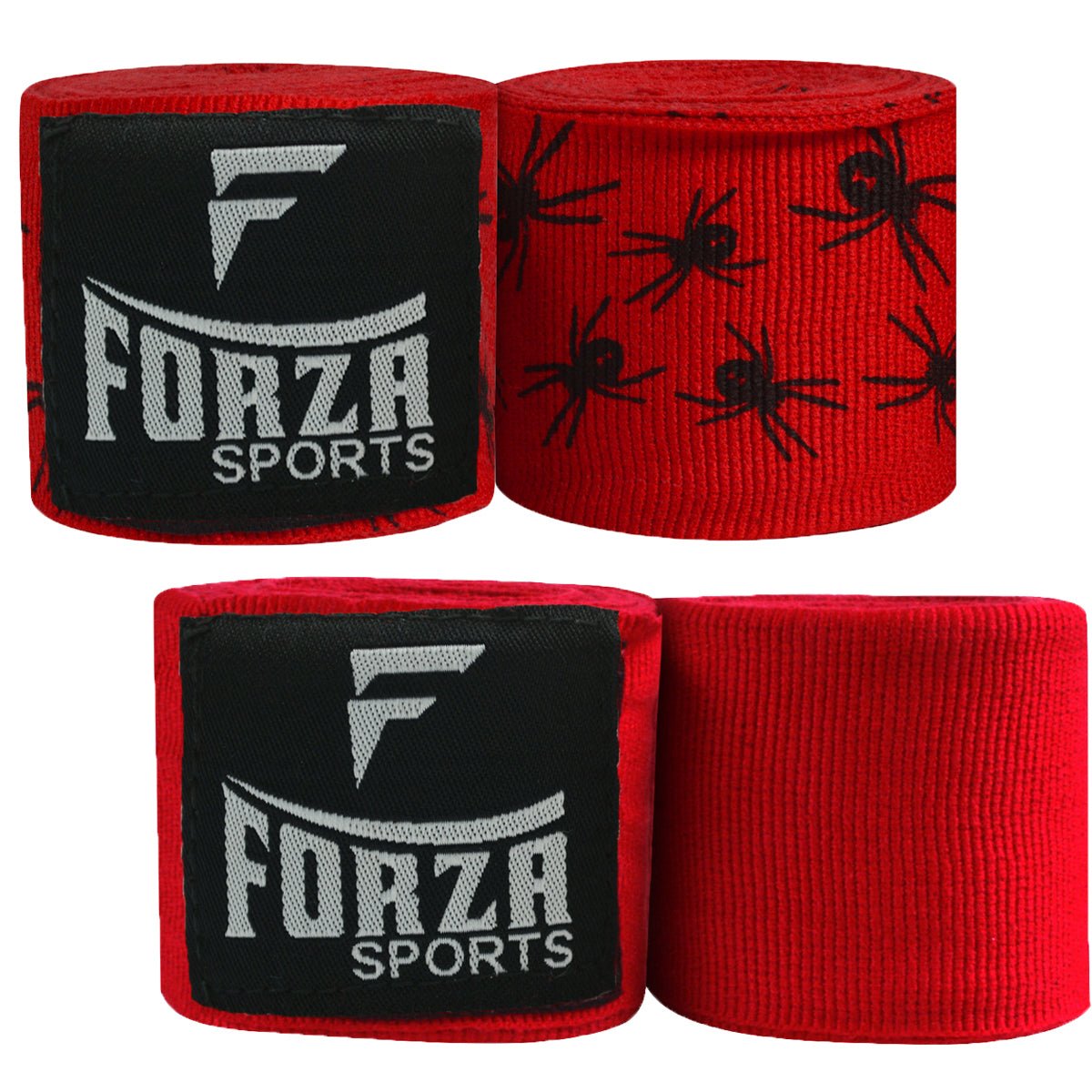 Forza Sports 180" Mexican Style Handwraps - Pattern & Matching Solid 2 - Pack - Forza Sports