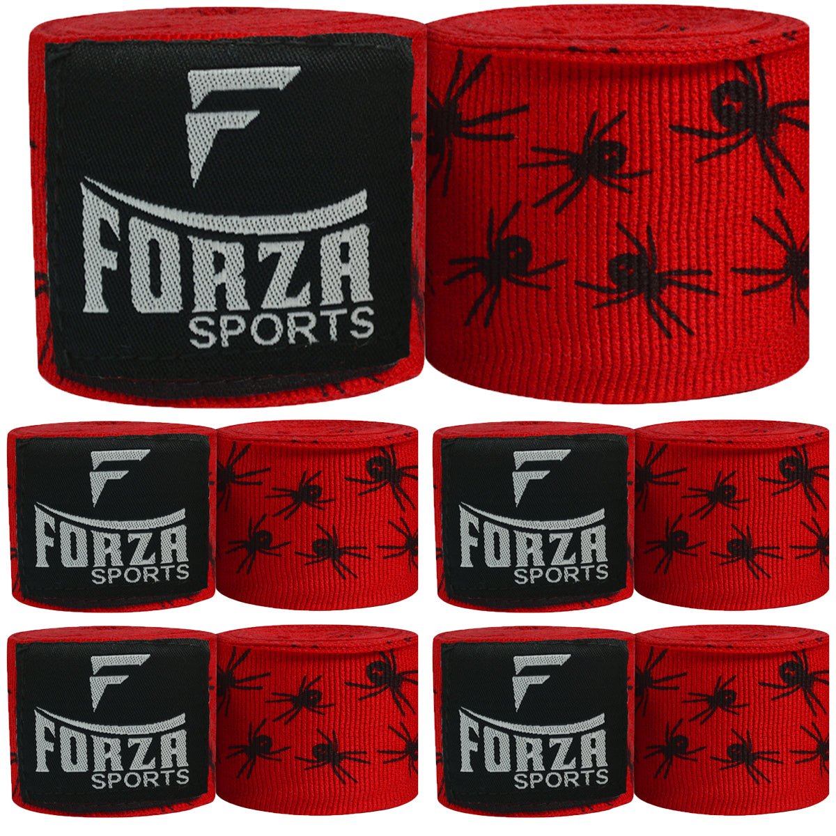 Forza Sports 180" Mexican Style Boxing and MMA Handwraps - 5 - Pack - Forza Sports