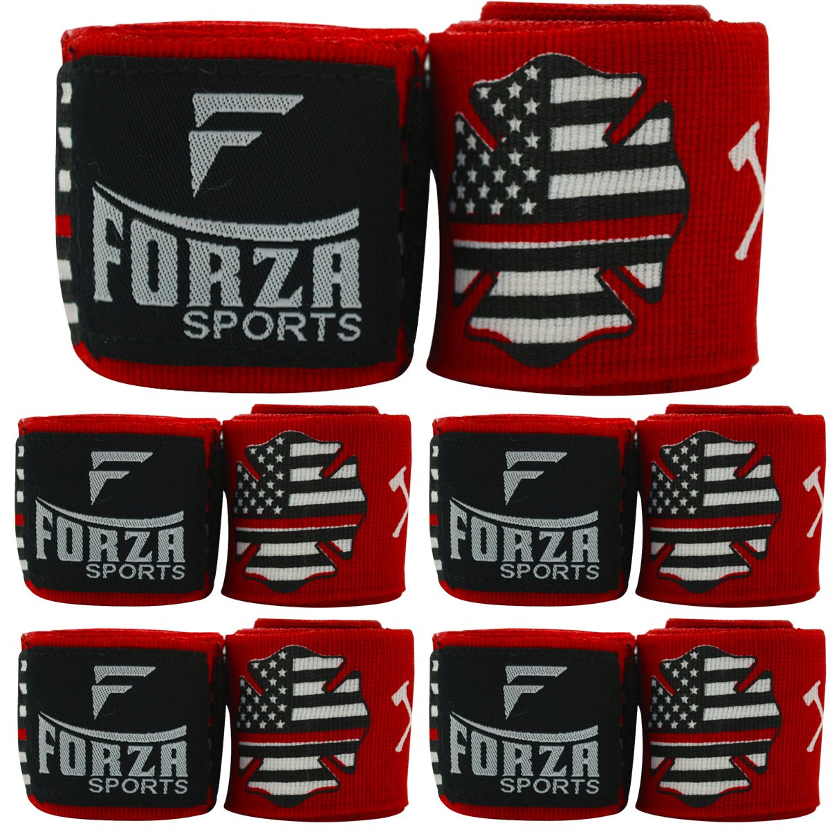 Forza Sports 180" Mexican Style Boxing and MMA Handwraps - 5 - Pack - Forza Sports