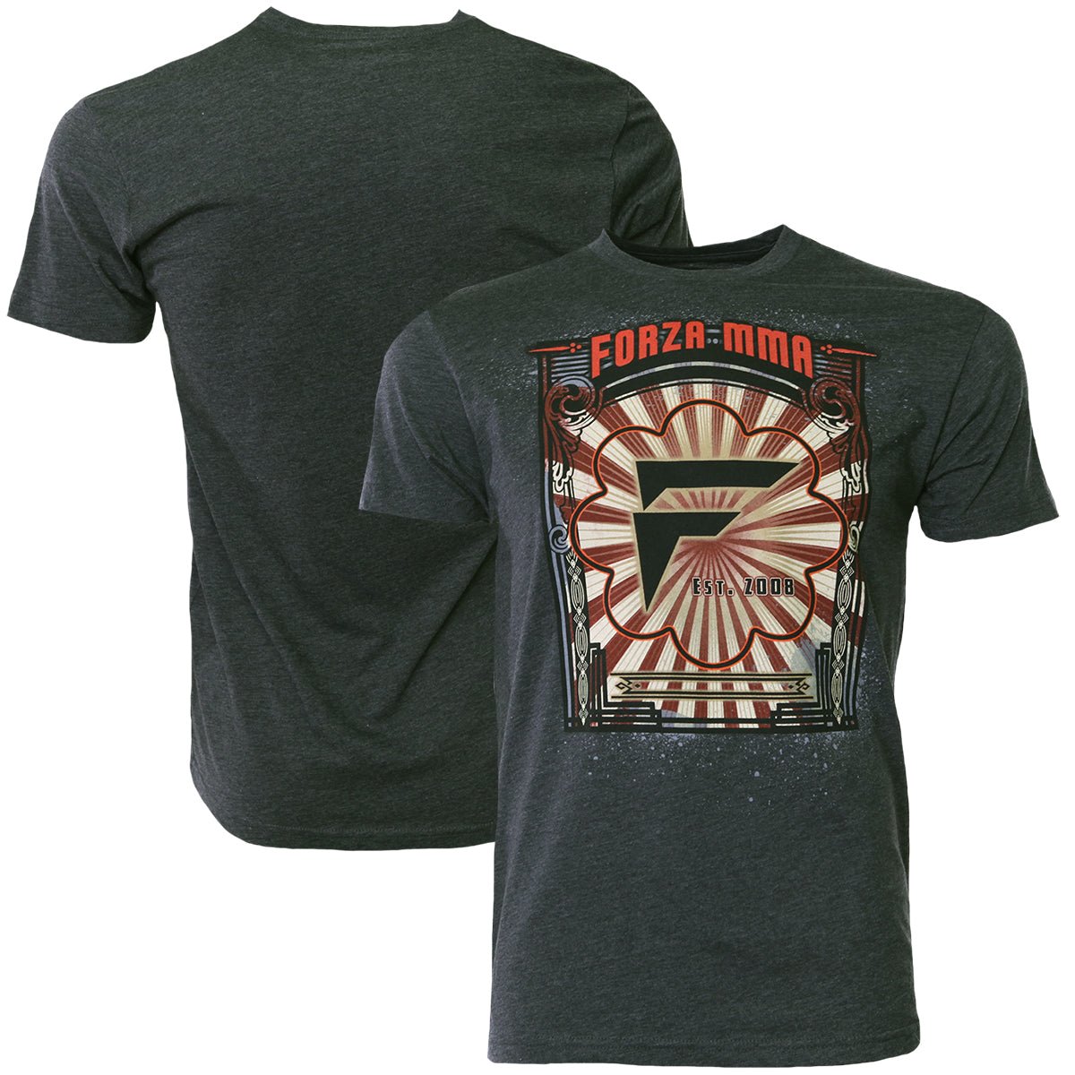 Forza Sports "Awakening" MMA T-Shirt - Charcoal - Forza Sports