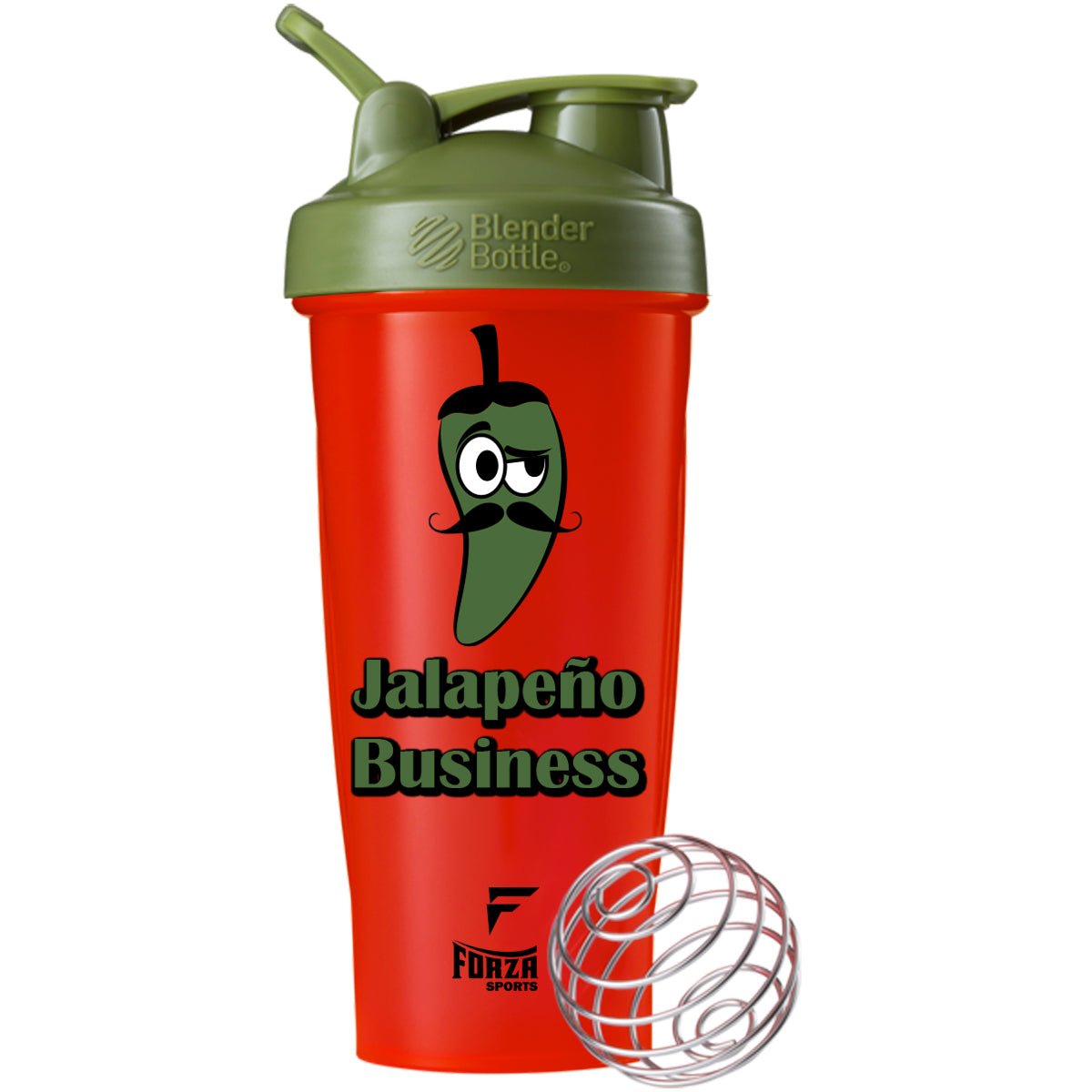 Blender Bottle x Forza Sports Classic 28 oz. Shaker Mixer Cup with Loop Top - Forza Sports