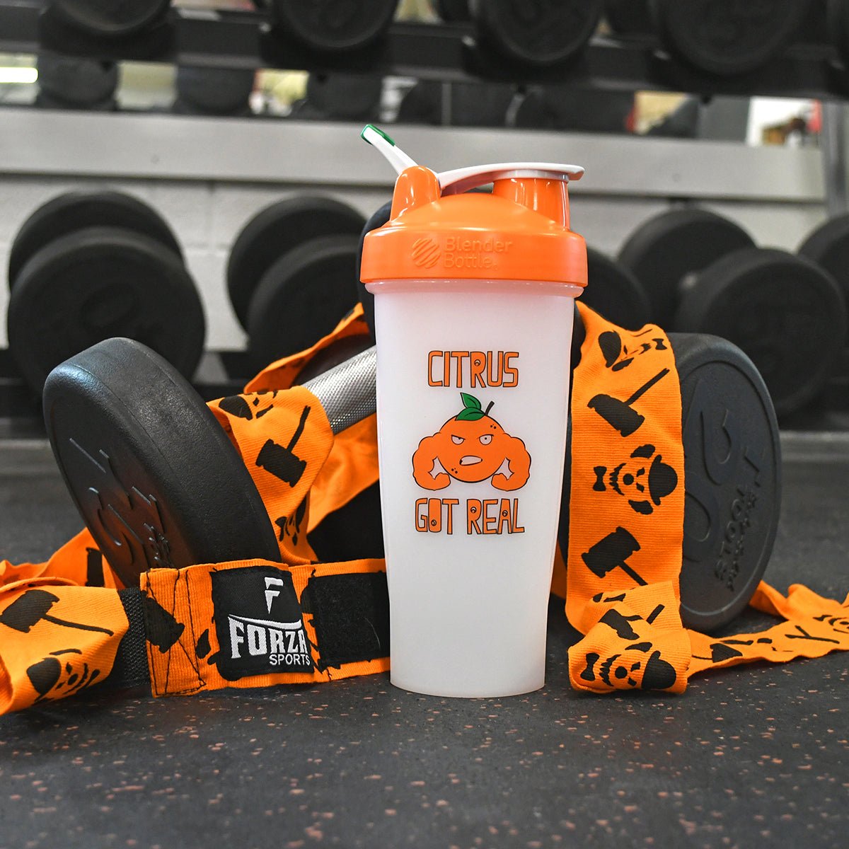 Blender Bottle x Forza Sports Classic 28 oz. Shaker Mixer Cup with Loop Top - Forza Sports
