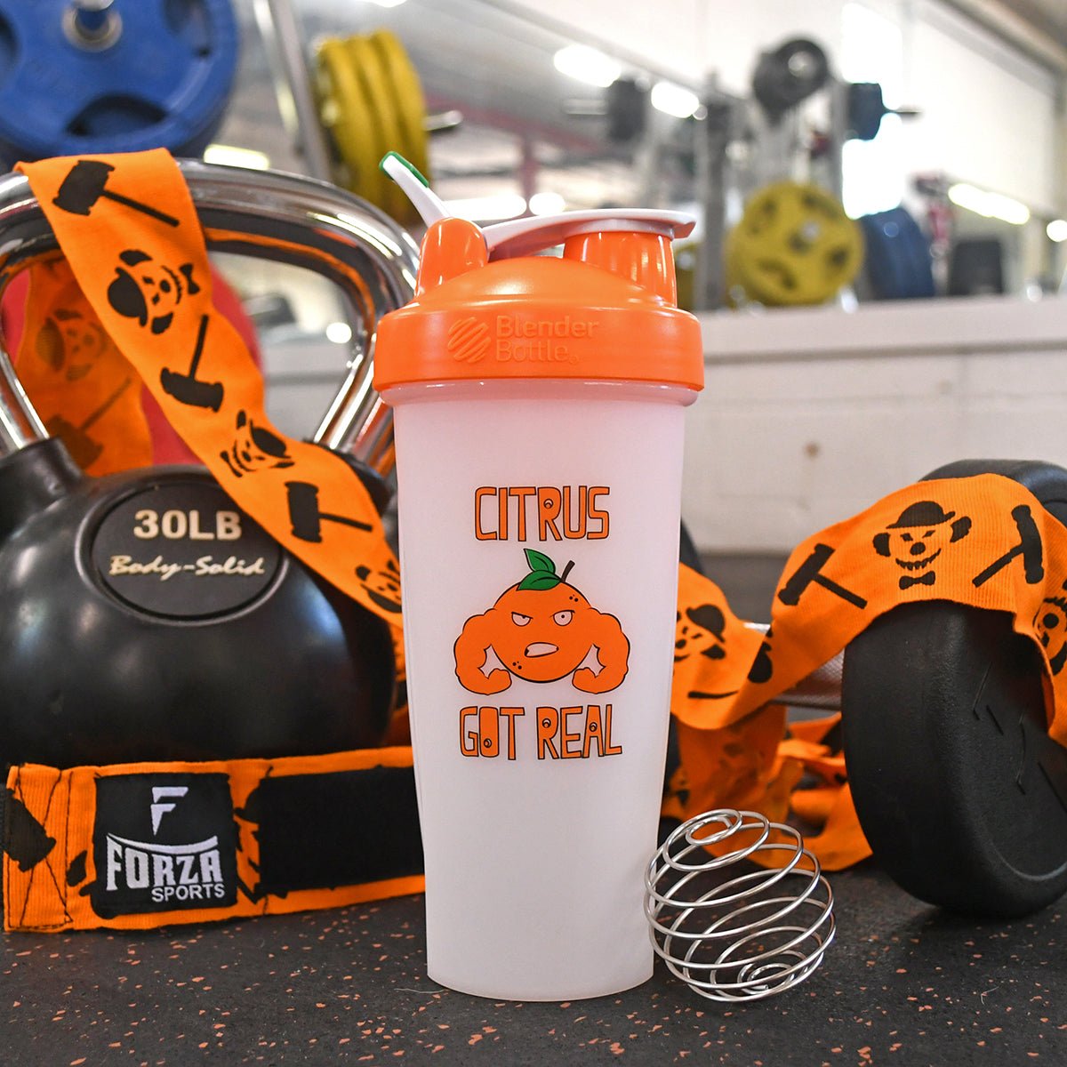 Blender Bottle x Forza Sports Classic 28 oz. Shaker Mixer Cup with Loop Top - Forza Sports