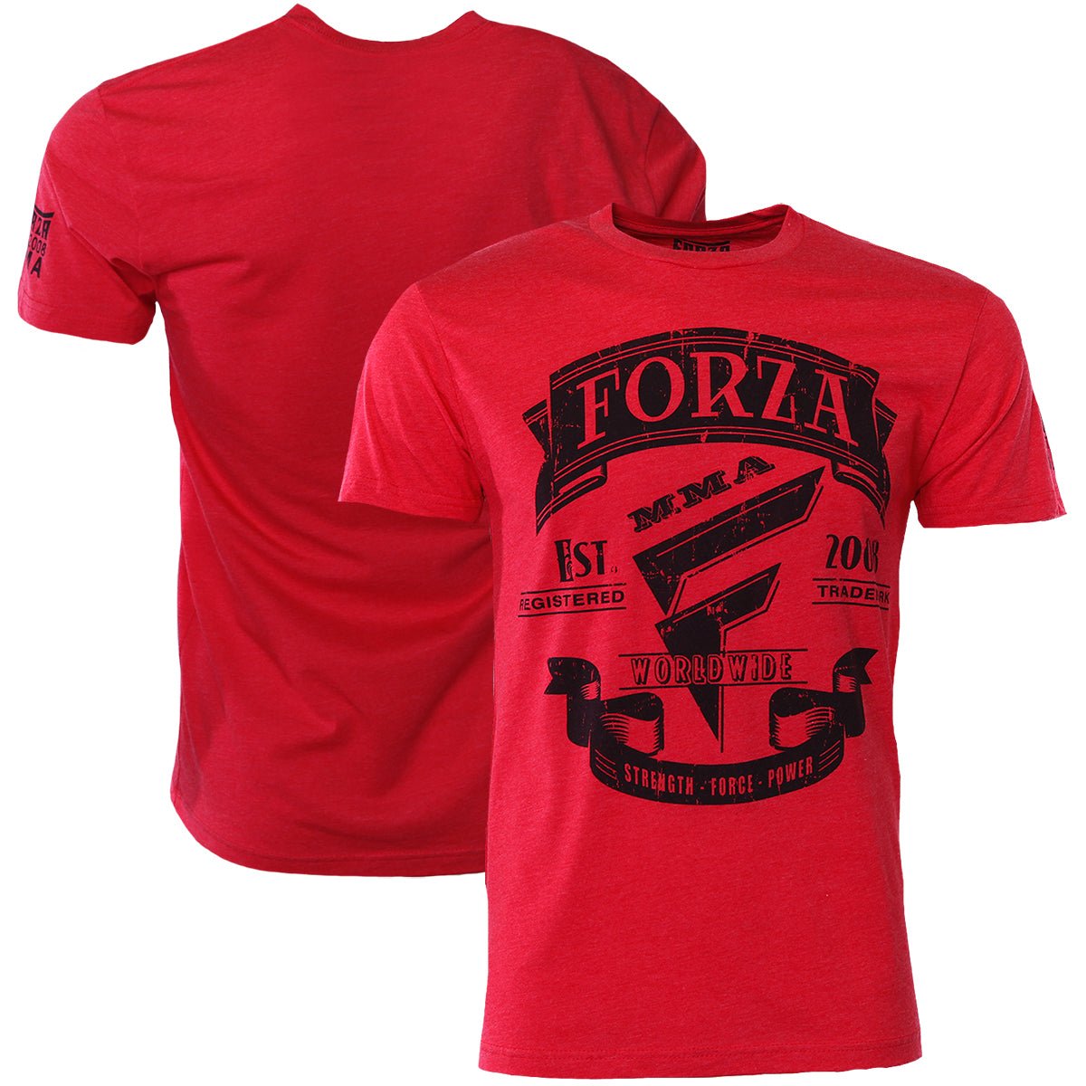 Forza Sports "Origins" MMA T-Shirt - Red - Forza Sports