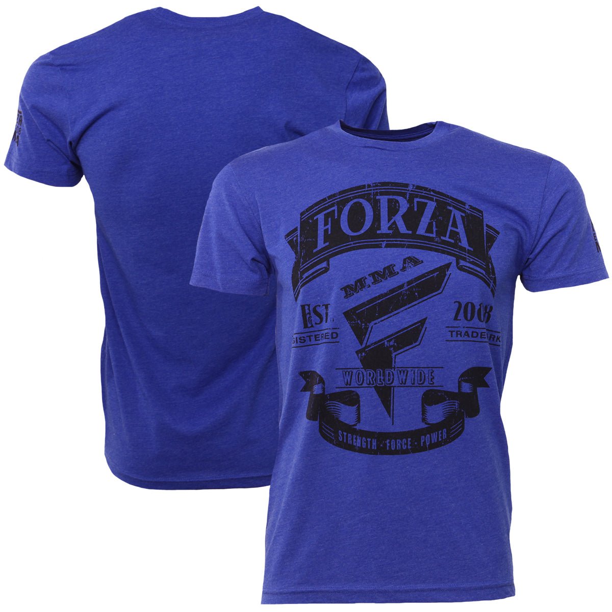 Forza Sports "Origins" MMA T-Shirt - Royal Blue - Forza Sports