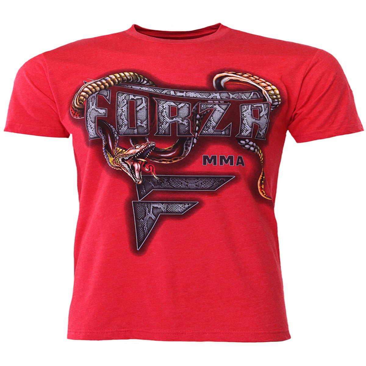 Forza Sports "Slither" MMA T-Shirt - Red - Forza Sports