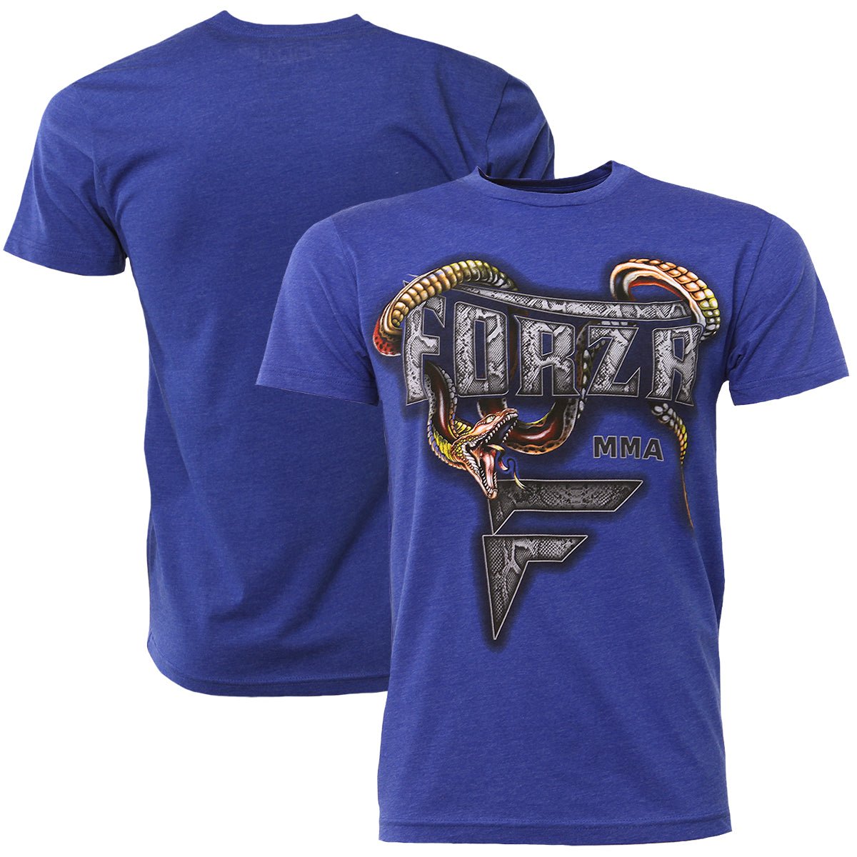 Forza Sports "Slither" MMA T-Shirt - Royal Blue - Forza Sports