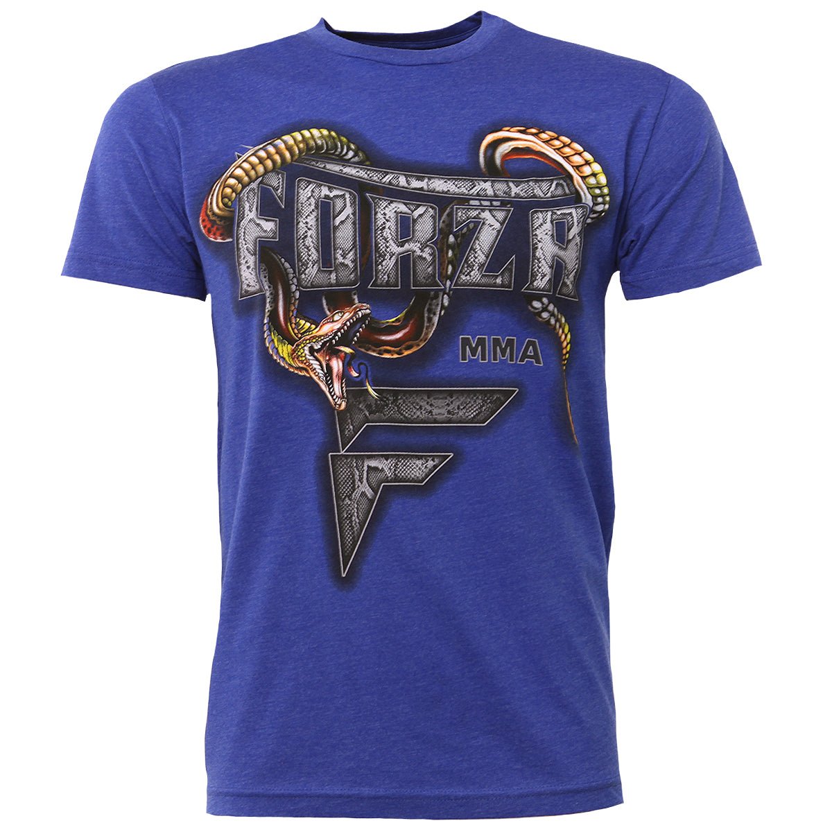 Forza Sports "Slither" MMA T-Shirt - Royal Blue - Forza Sports