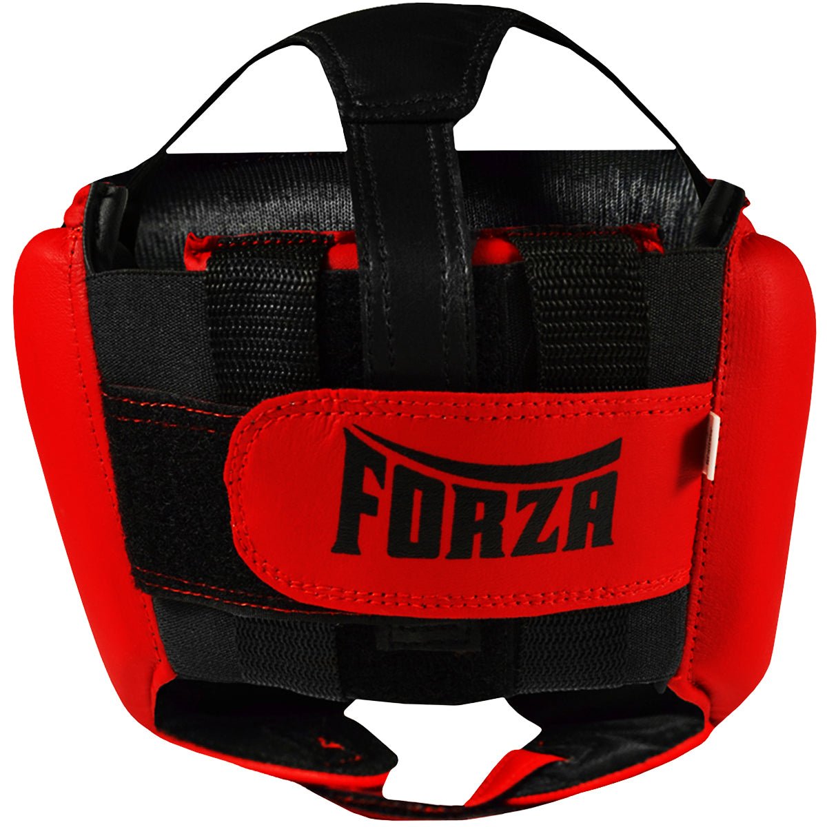 Forza Sports Vinyl Full Face Boxing and MMA Headgear - Red/Black - Forza Sports