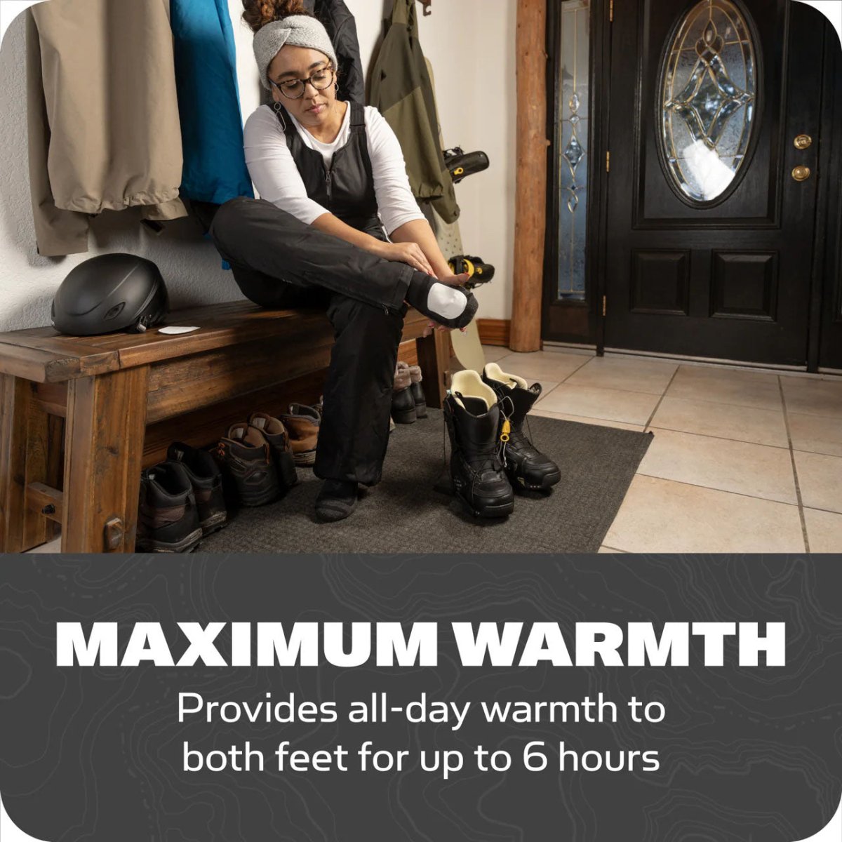 Yaktrax Adhesive Toe Warmers - Forza Sports