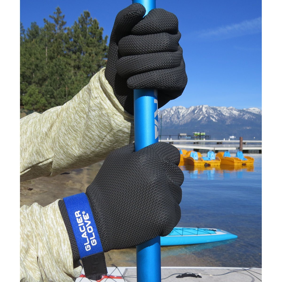 Glacier Glove Kenai Waterproof Gloves - Black - Forza Sports