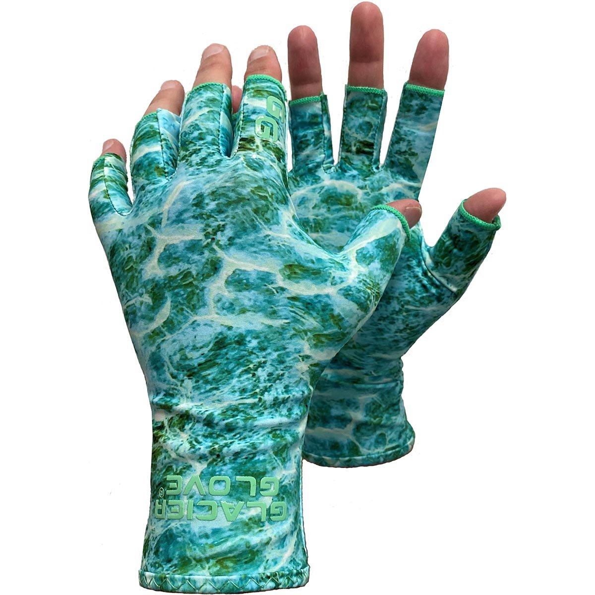 Glacier Glove Abaco Bay Fingerless Sun Gloves - Forza Sports