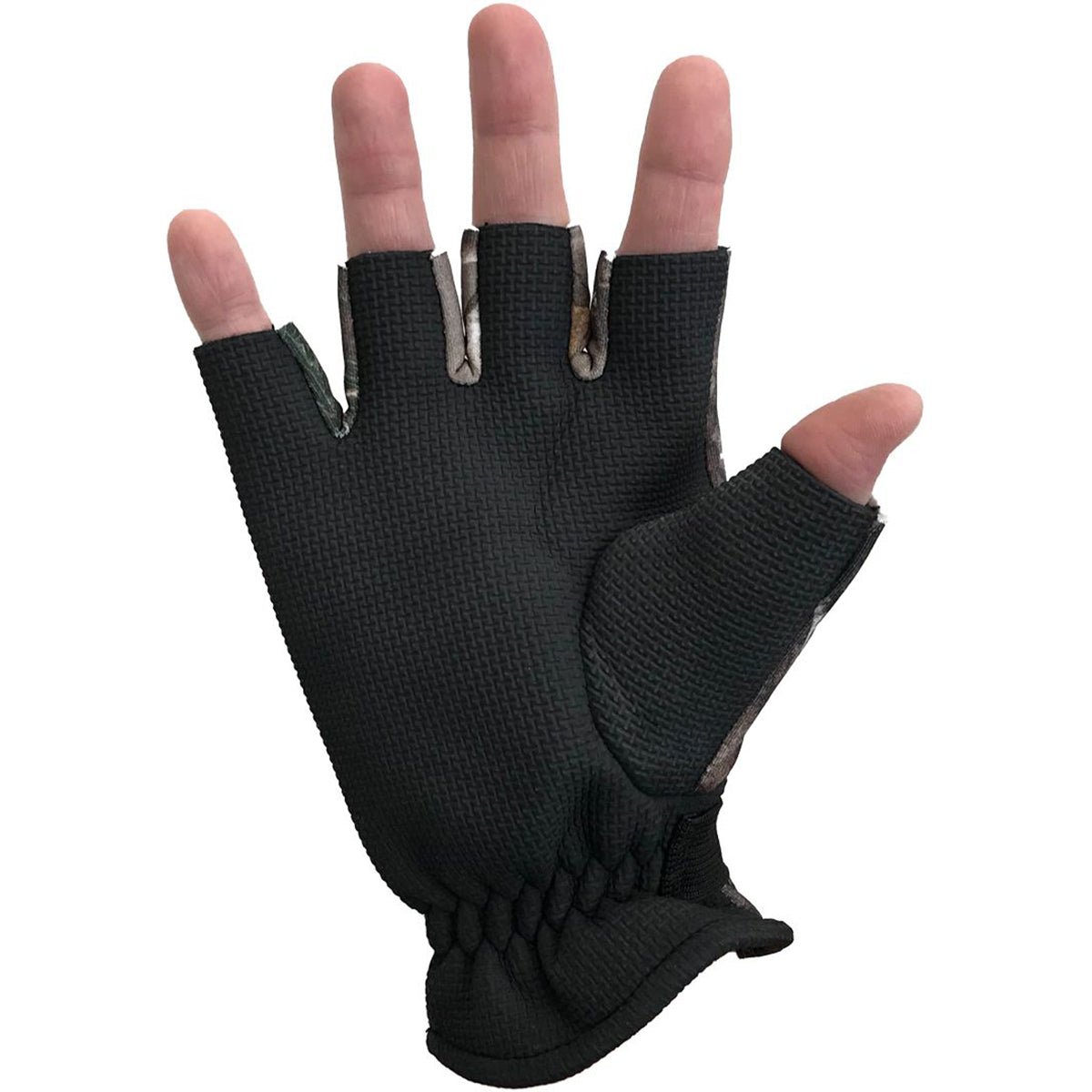 Glacier Glove Midweight Pro Hunter Windproof Fingerless Gloves - Realtree Camo - Forza Sports