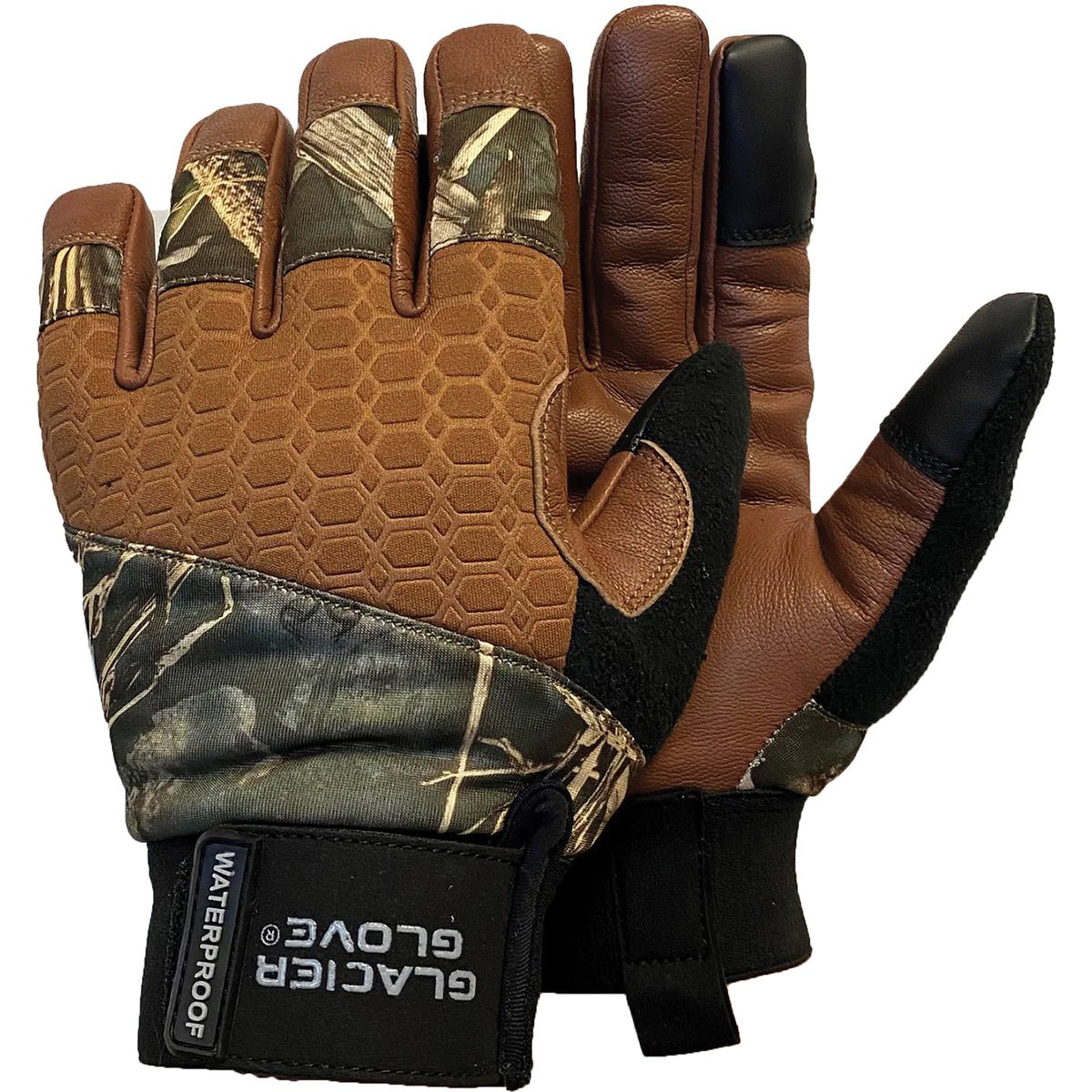 Glacier Glove 2023 Alaska Pro Full Finger Waterproof Gloves - Realtree Max - 7 - Forza Sports