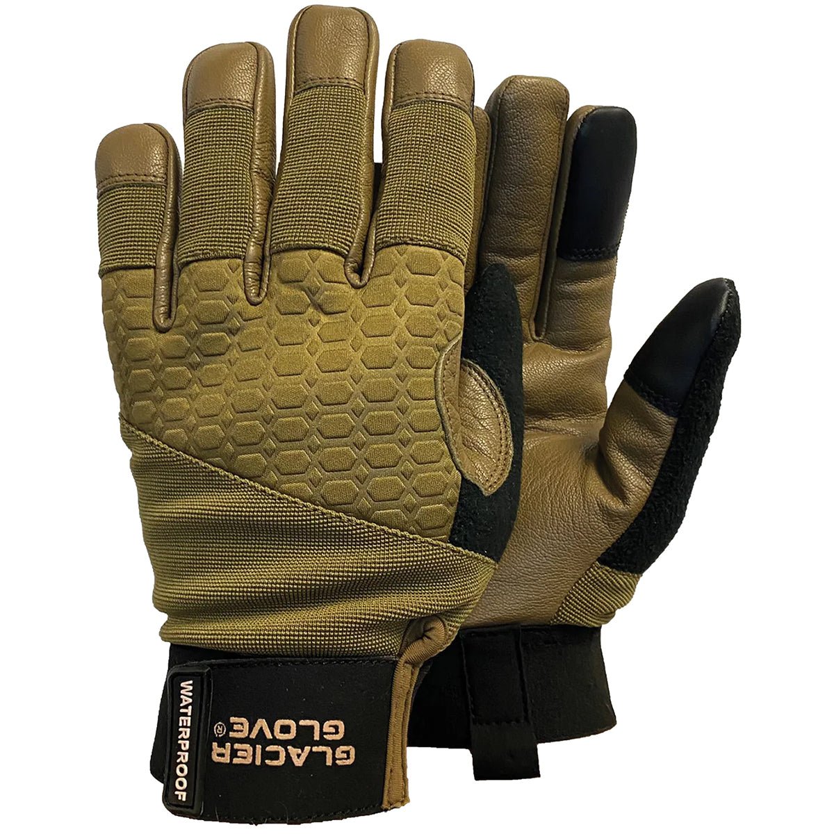 Glacier Glove 2023 Alaska Pro Full Finger Waterproof Gloves - Coyote - Forza Sports