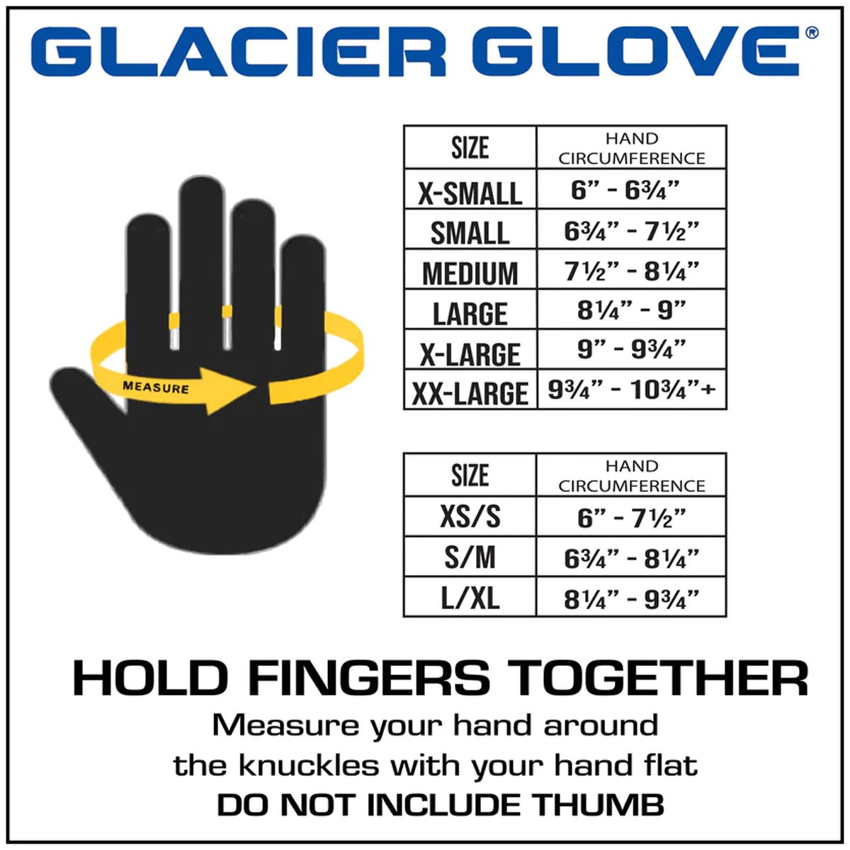 Glacier Glove Elite Angler Slit Finger Gloves - Black - Forza Sports