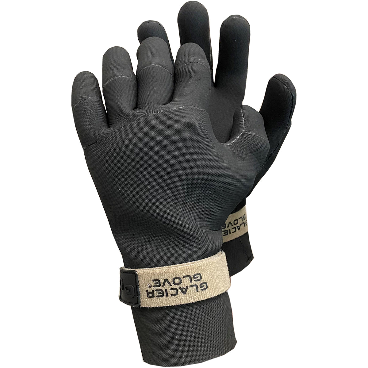 Glacier Glove Perfect Curve Waterproof Fleece - Lined Neoprene Gloves - Black - Forza Sports