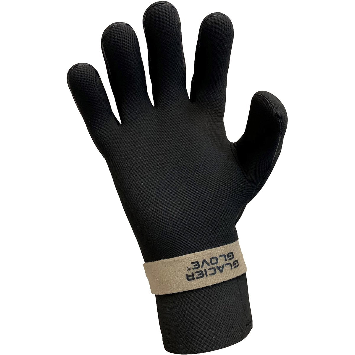 Glacier Glove Perfect Curve Waterproof Fleece - Lined Neoprene Gloves - Black - Forza Sports