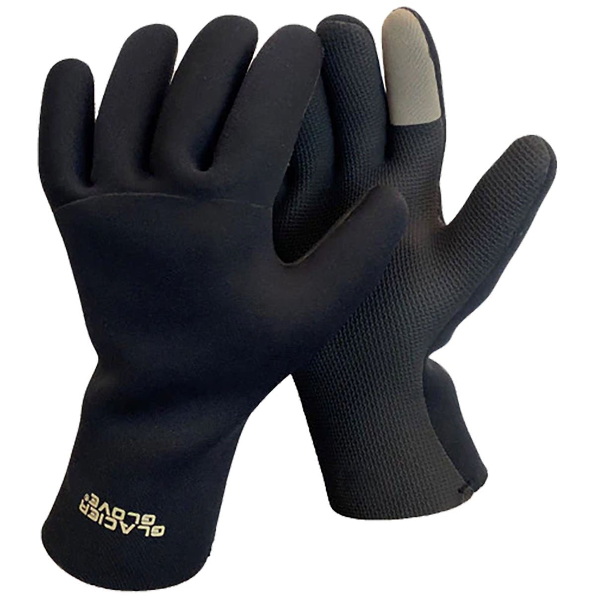 Glacier Glove Bristol Bay Full Finger Waterproof Gloves - Black - Forza Sports