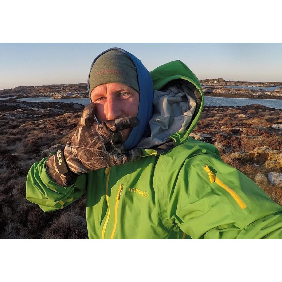 Glacier Glove Bristol Bay Full Finger Gloves - Realtree Max - 5 - Forza Sports